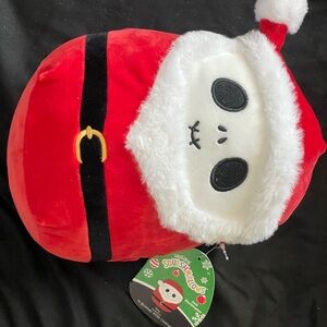 Squishmallows Red and White Santa Plush Jack Skeleton